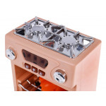 Kuchynský sporák s príslušenstvom krémový